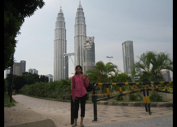 At Petronas Twin Towers